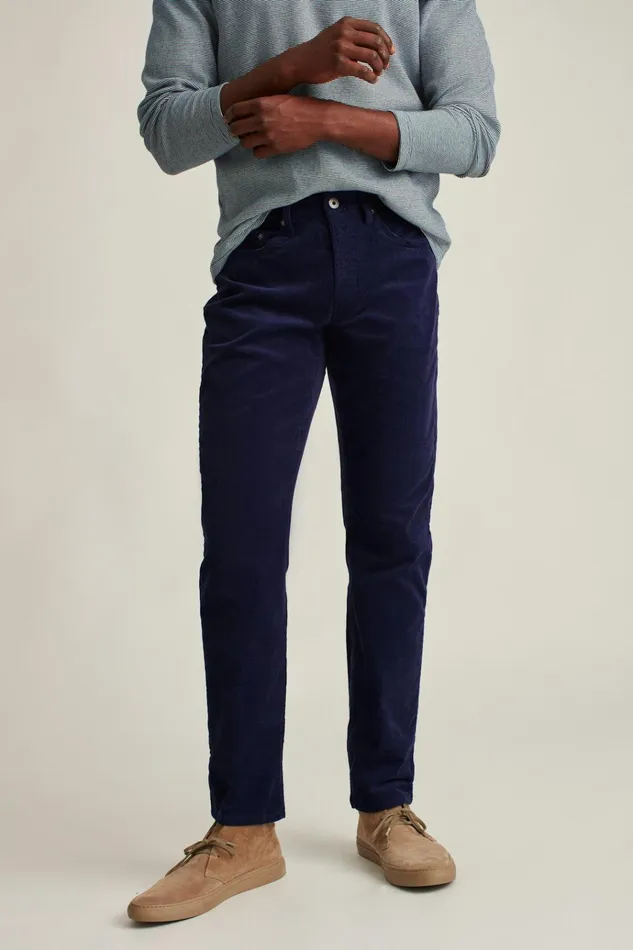 Men 5Pocket Pants Bonobos Corduroy 5Pocket Pants Deep Blue