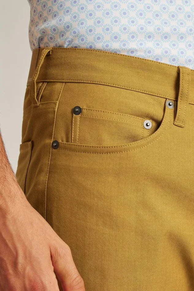 Men 5Pocket Pants Bonobos Herringbone 5Pocket Pants Bronze Medal