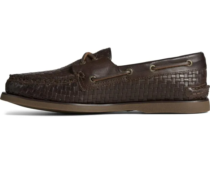 Men Authentic Original Gold Cup Woven Boat Shoe Amaretto Sperry Boat Shoes Men Authentic Original Gold Cup Woven Boat Shoe Amaretto Sperry Boat Shoes