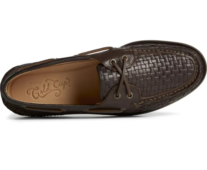 Men Authentic Original Gold Cup Woven Boat Shoe Amaretto Sperry Boat Shoes Men Authentic Original Gold Cup Woven Boat Shoe Amaretto Sperry Boat Shoes
