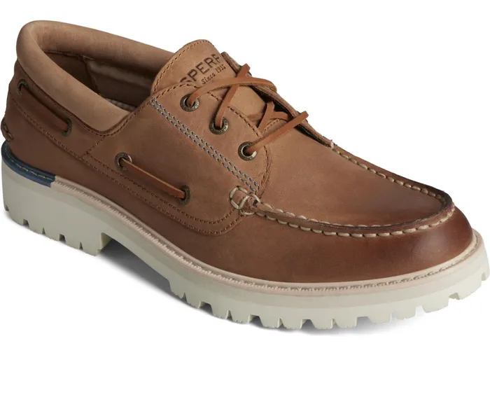 Men Authentic Original Lug 3Eye Boat Shoe Tan Sperry Boat Shoes Men Authentic Original Lug 3Eye Boat Shoe Tan Sperry Boat Shoes