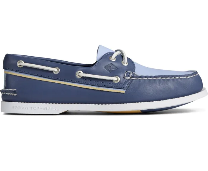 Men Authentic Original Nautical Boat Shoe Blue Multi Sperry Boat Shoes
