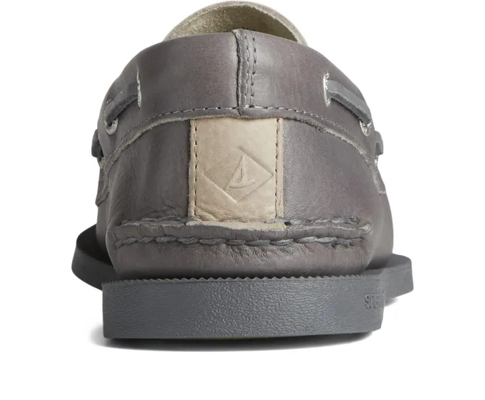 Men Authentic Original Tumbled Boat Shoe Grey Sperry Boat Shoes Men Authentic Original Tumbled Boat Shoe Grey Sperry Boat Shoes