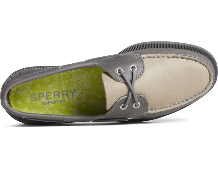 Men Authentic Original Tumbled Boat Shoe Grey Sperry Boat Shoes Men Authentic Original Tumbled Boat Shoe Grey Sperry Boat Shoes