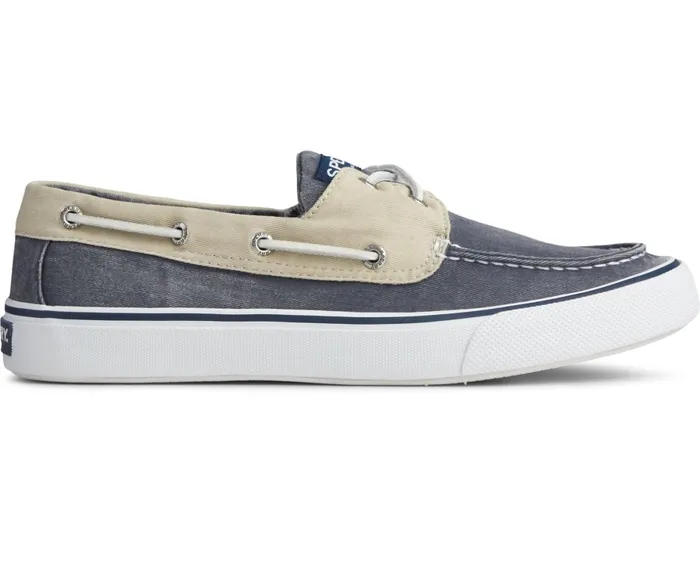 Men Bahama II Sneaker Salt Washed NavyKhaki Sperry Sneakers