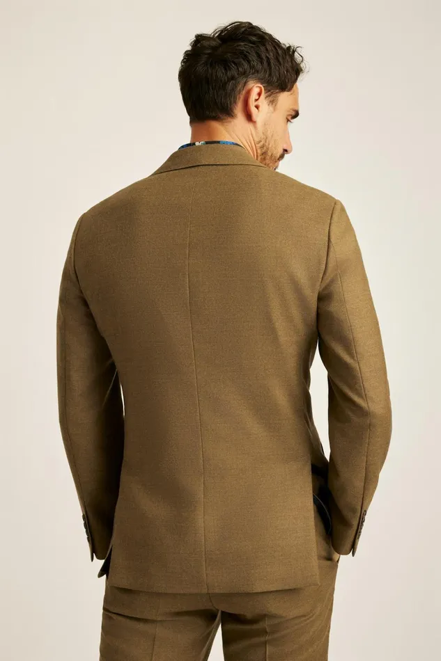 Men Blazers and Sport Coats Bonobos Jetsetter Italian Flannel Blazer Camel