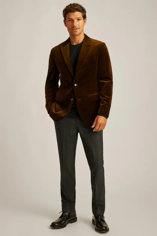 Men Blazers and Sport Coats Bonobos Jetsetter Italian Velvet Blazer Chocolate Brown Men Blazers and Sport Coats Bonobos Jetsetter Italian Velvet Blazer Chocolate Brown