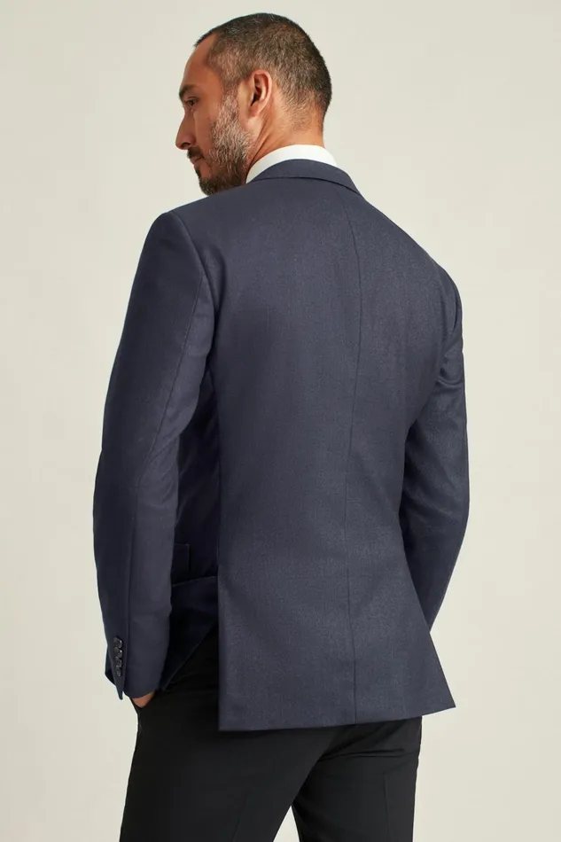 Men Blazers and Sport Coats Bonobos Jetsetter Stretch Italian Wool Blazer Navy