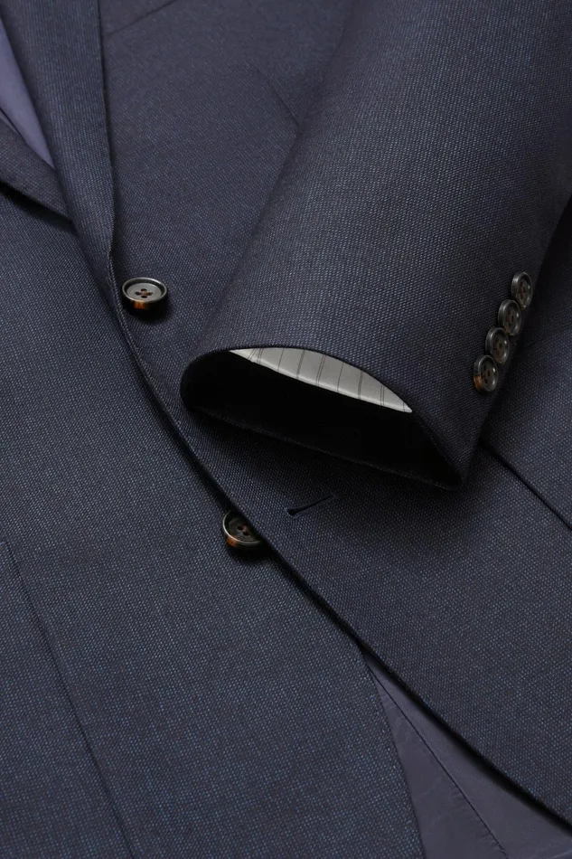 Men Blazers and Sport Coats Bonobos Jetsetter Stretch Italian Wool Blazer Navy