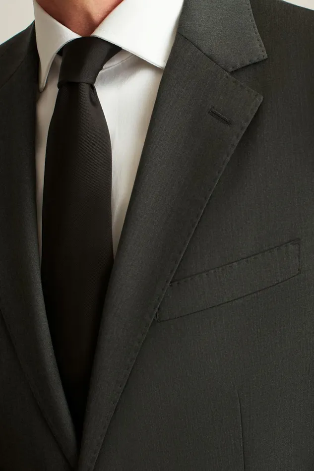 Men Blazers and Sport Coats Bonobos Jetsetter Super 120S Italian Wool Blazer Charcoal
