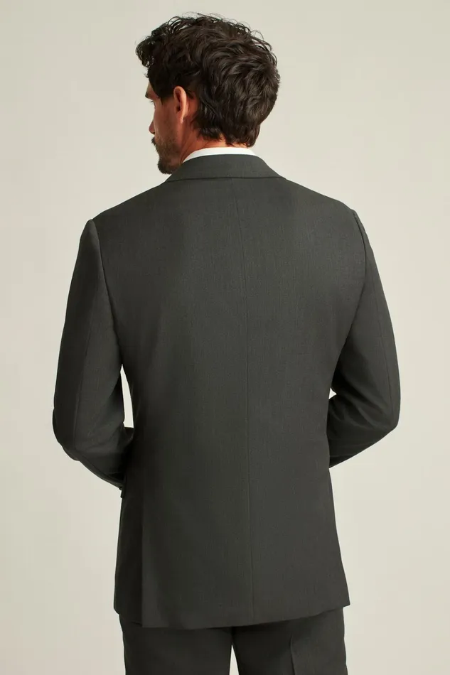 Men Blazers and Sport Coats Bonobos Jetsetter Super 120S Italian Wool Blazer Charcoal