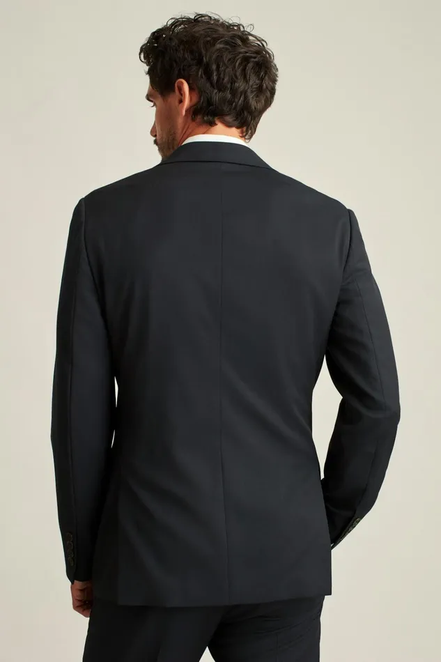 Men Blazers and Sport Coats Bonobos Jetsetter Super 120S Italian Wool Blazer Navy