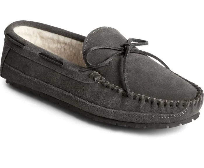 Men Brandon 1Eye Moccasin Slipper Charcoal Sperry Slippers and Moccasins Men Brandon 1Eye Moccasin Slipper Charcoal Sperry Slippers and Moccasins