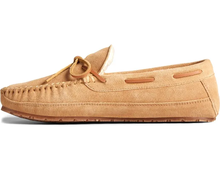 Men Brandon Trapper Moccasin Slipper Cinnamon Sperry Slippers and Moccasins