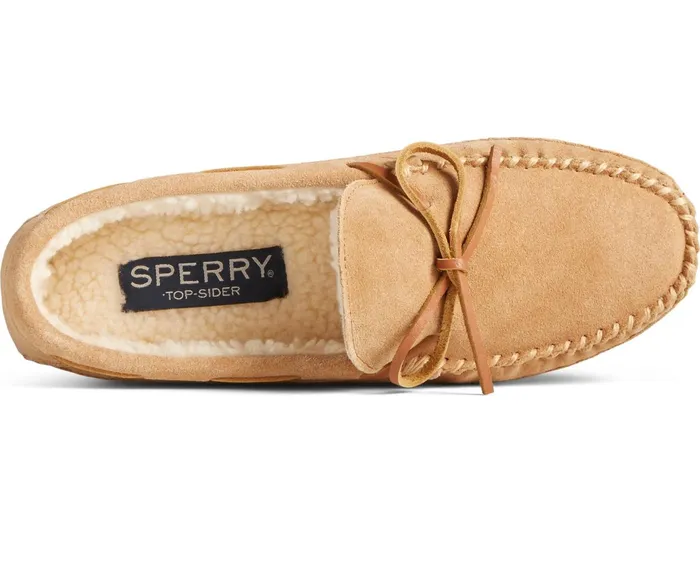 Men Brandon Trapper Moccasin Slipper Cinnamon Sperry Slippers and Moccasins