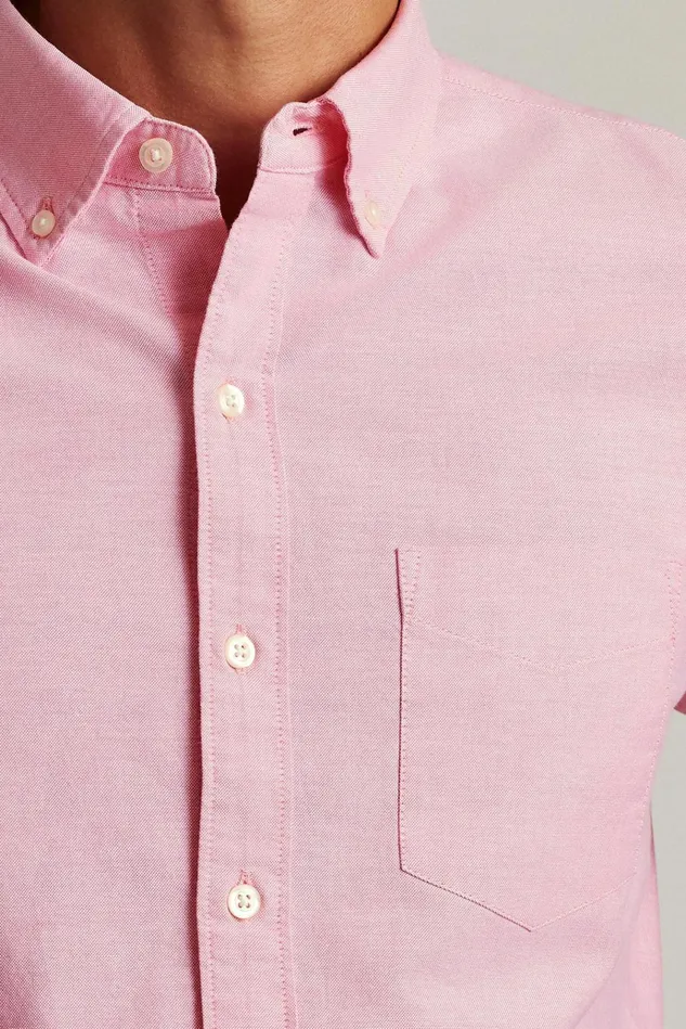 Men Business Casual Shirts Bonobos Everyday Oxford Shirt Chateau Rose