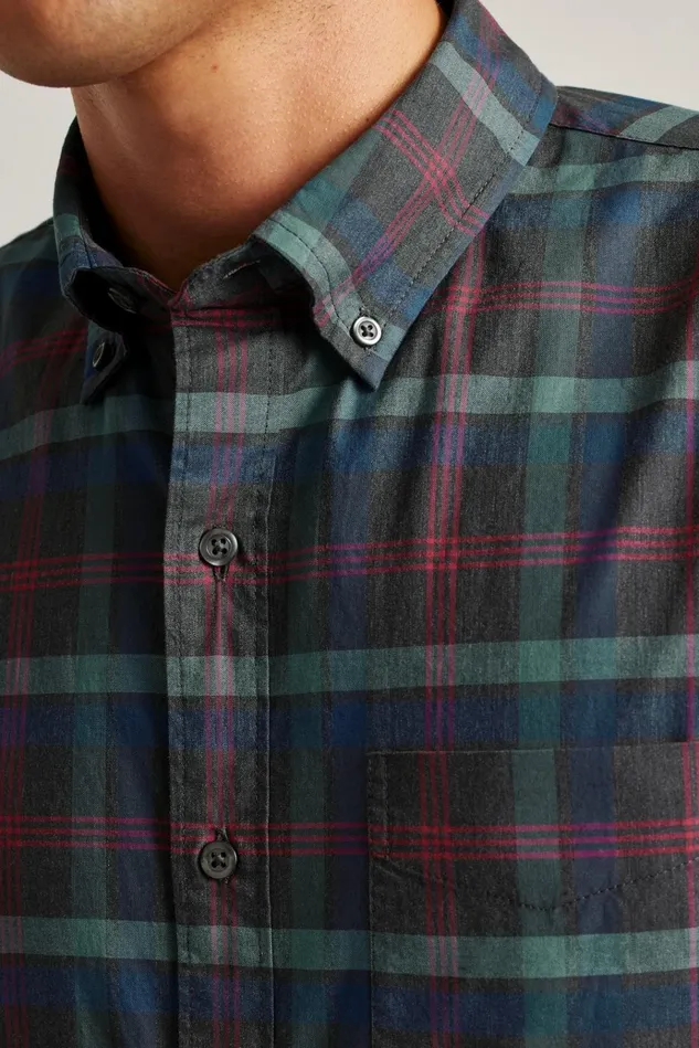 Men Business Casual Shirts Bonobos Everyday Shirt Evening Pop Plaid