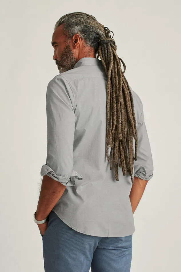 Men Business Casual Shirts Bonobos Everyday Shirt Grey End On End