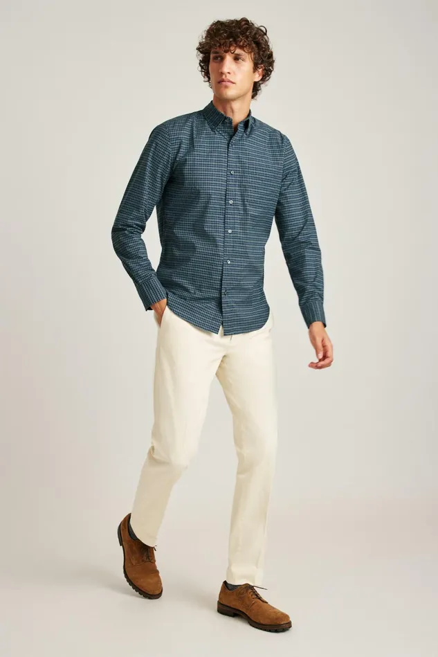 Men Business Casual Shirts Bonobos Everyday Shirt Lakeview Plaid