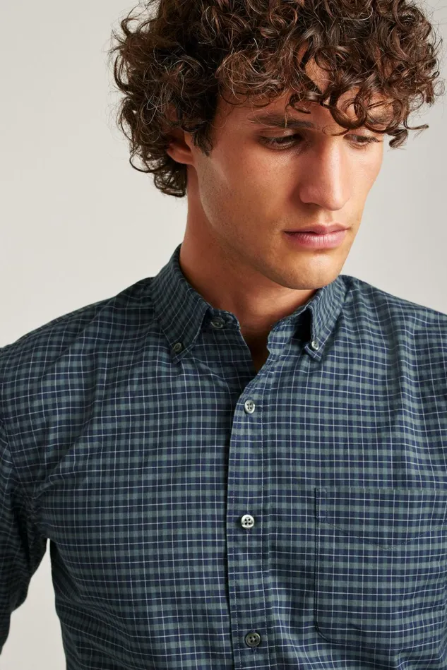 Men Business Casual Shirts Bonobos Everyday Shirt Lakeview Plaid