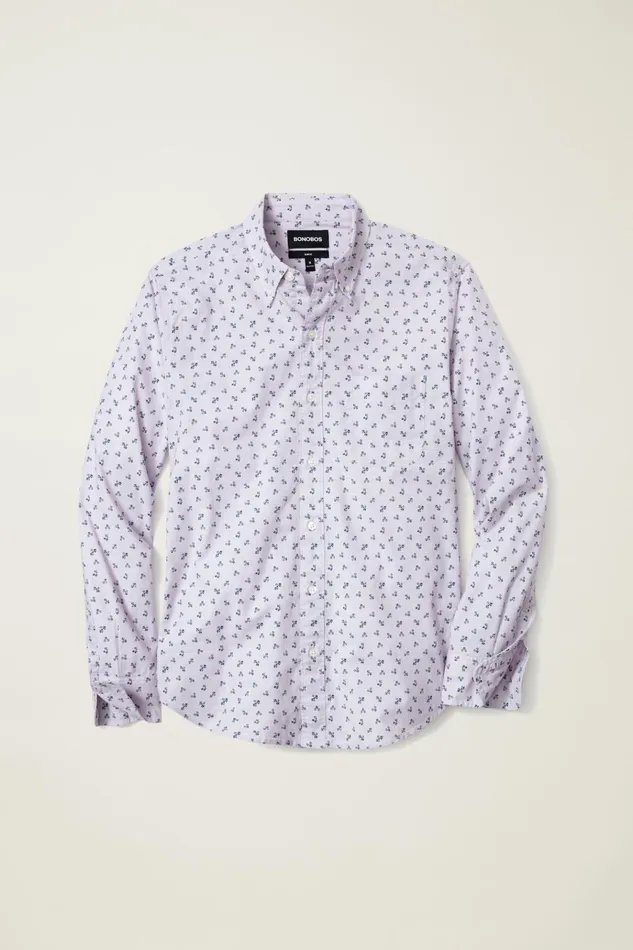 Men Business Casual Shirts Bonobos Everyday Shirt Navy Sprouse Floral