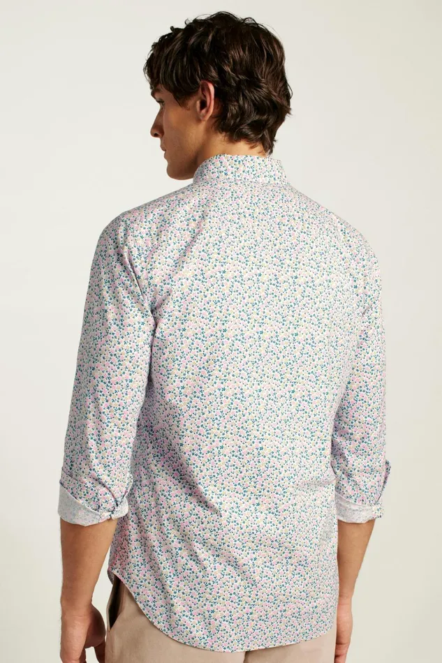 Men Business Casual Shirts Bonobos Everyday Shirt Rose Blue Peyton Floral