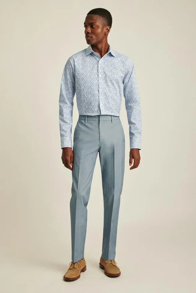 Men Business Casual Shirts Bonobos Jetsetter Stretch Dress Shirt Blue Floral Explosion Men Business Casual Shirts Bonobos Jetsetter Stretch Dress Shirt Blue Floral Explosion