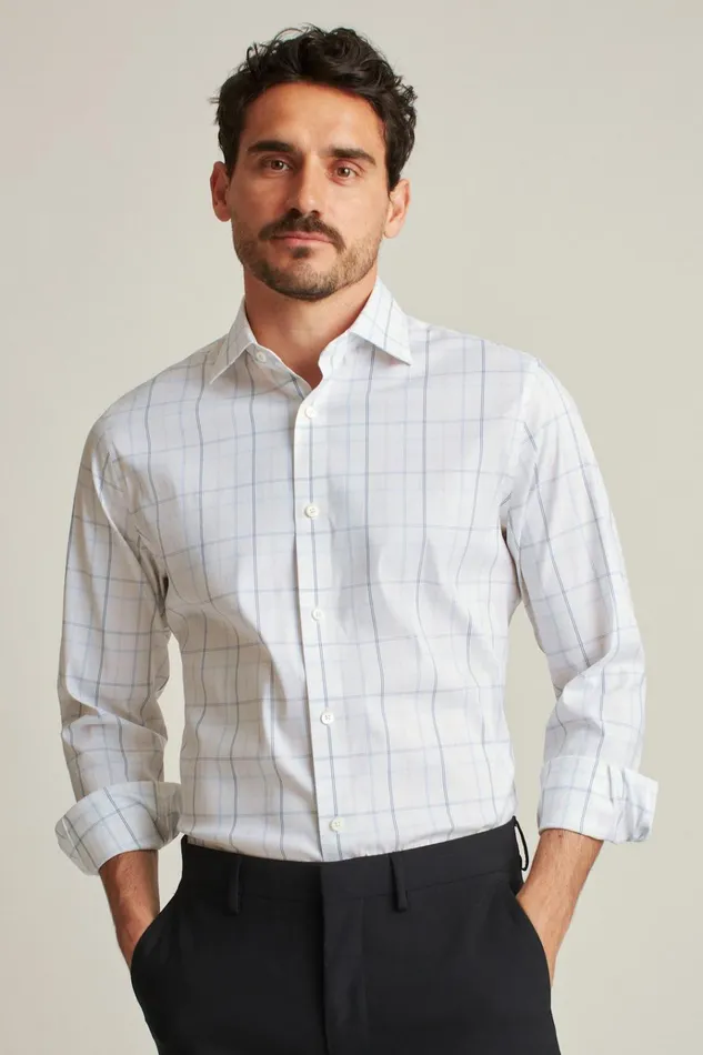 Men Business Casual Shirts Bonobos Jetsetter Stretch Dress Shirt Elkhart Check
