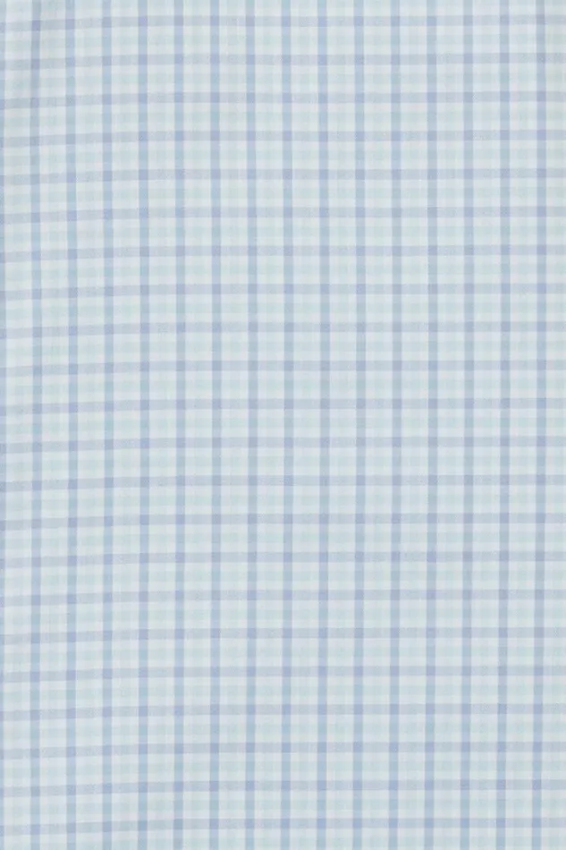 Men Business Casual Shirts Bonobos Jetsetter Stretch Dress Shirt Lake Blues Gingham