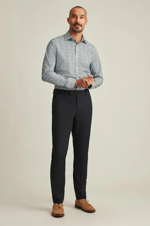 Men Business Casual Shirts Bonobos Jetsetter Stretch Dress Shirt Montgomery Blue Floral Men Business Casual Shirts Bonobos Jetsetter Stretch Dress Shirt Montgomery Blue Floral