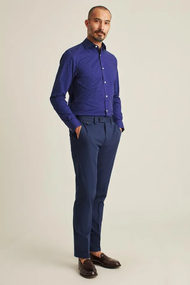 Men Business Casual Shirts Bonobos Jetsetter Stretch Dress Shirt Navy Purple Dot Men Business Casual Shirts Bonobos Jetsetter Stretch Dress Shirt Navy Purple Dot