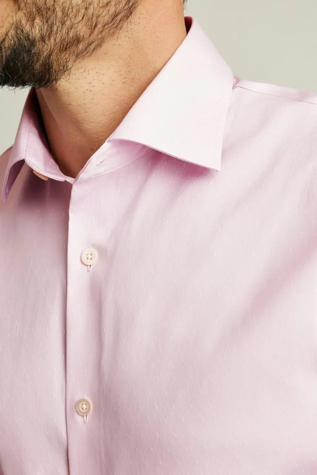 Men Business Casual Shirts Bonobos Jetsetter Stretch Dress Shirt Pink Micro Stripe