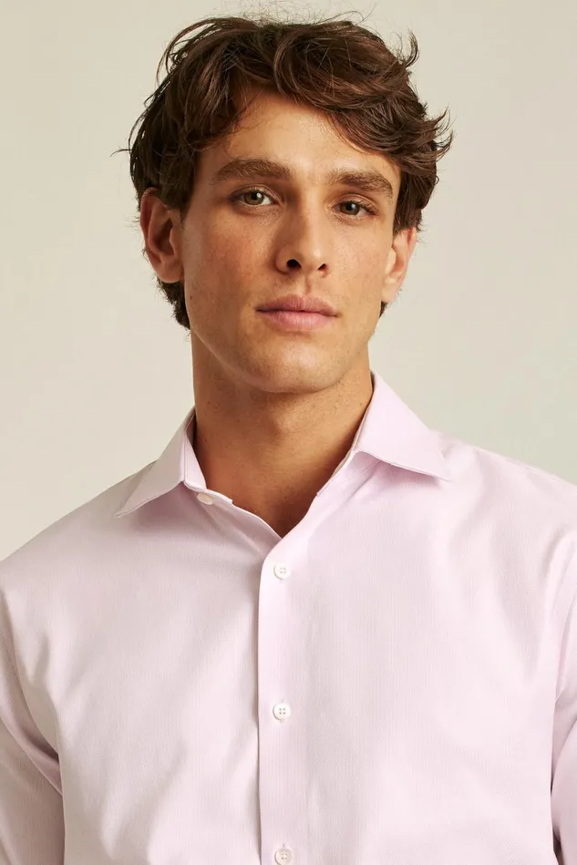 Men Business Casual Shirts Bonobos Jetsetter Stretch Dress Shirt Rose Pink Texture