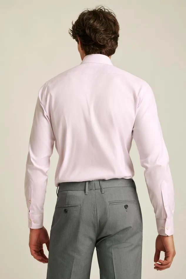 Men Business Casual Shirts Bonobos Jetsetter Stretch Dress Shirt Rose Pink Texture