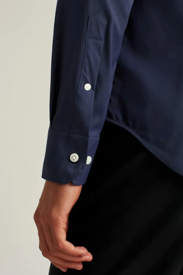 Men Business Casual Shirts Bonobos Tech Button Down Shirt Navy