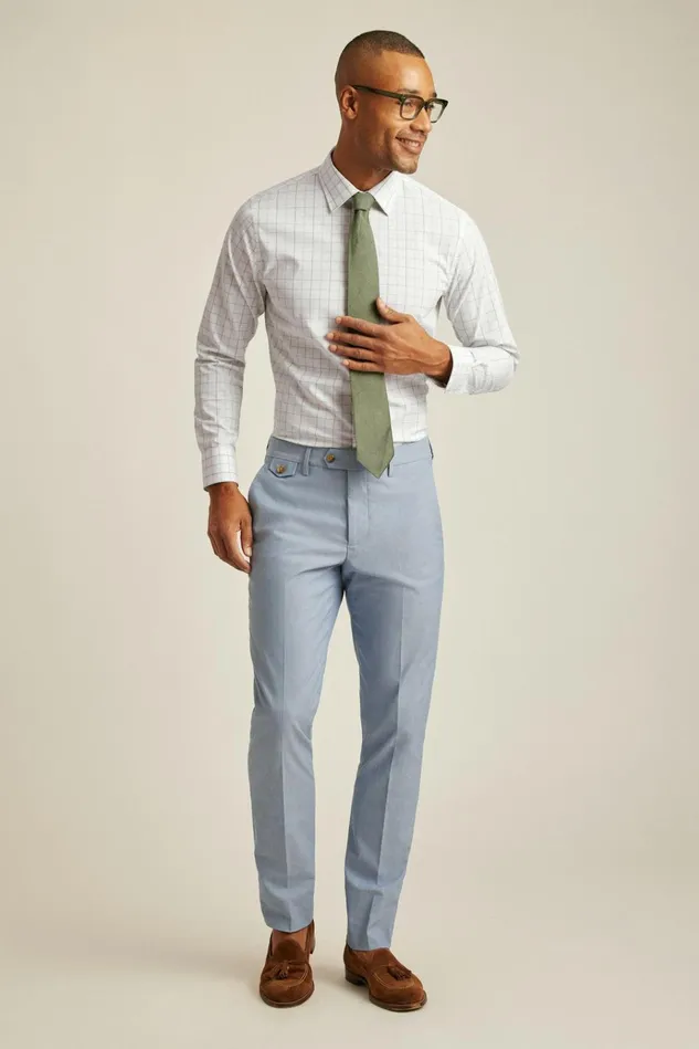Men Business Casual Shirts Bonobos The Desk To Dinner Shirt Blue Green Windowpane Men Business Casual Shirts Bonobos The Desk To Dinner Shirt Blue Green Windowpane