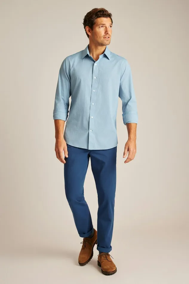 Men Business Casual Shirts Bonobos The Desk To Dinner Shirt Blue Weymouth Plaid Men Business Casual Shirts Bonobos The Desk To Dinner Shirt Blue Weymouth Plaid