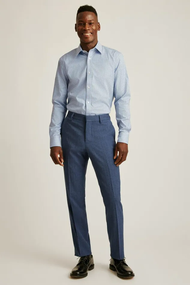 Men Business Casual Shirts Bonobos Weekday Warrior Dress Shirt Blue Bellshill Check Men Business Casual Shirts Bonobos Weekday Warrior Dress Shirt Blue Bellshill Check