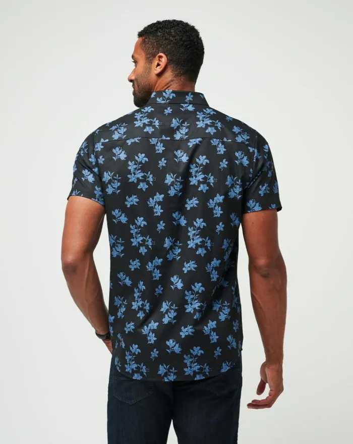 Men ButtonUps TravisMathew MIST ON THE LAKE BUTTONUP Black