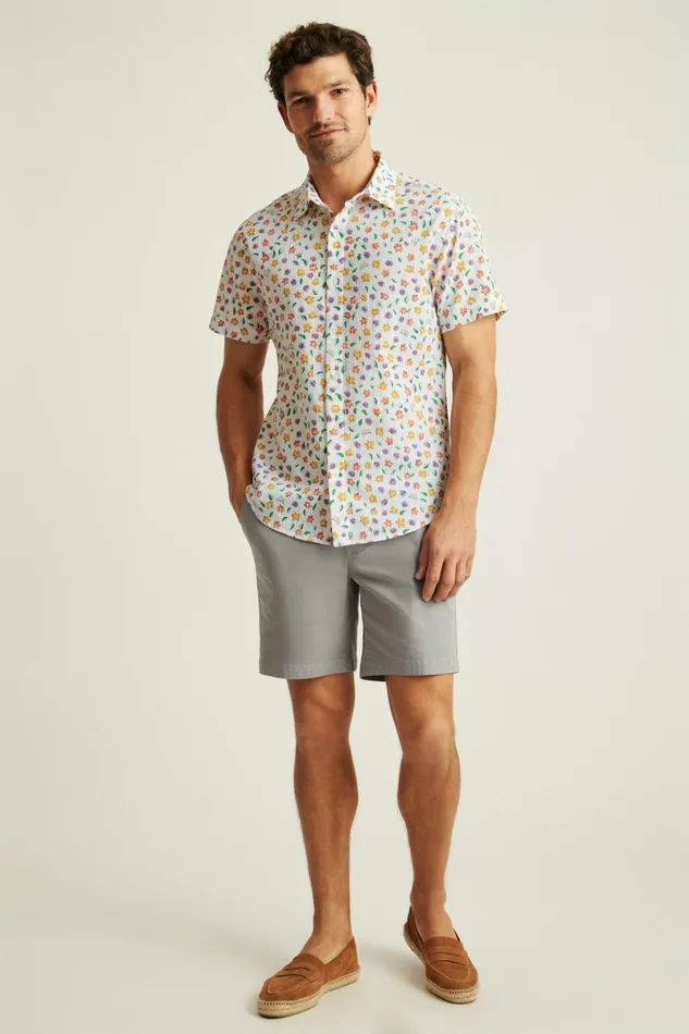 Men Casual Shirts Bonobos Riviera Short Sleeve Shirt White Chameleon Seersucker Men Casual Shirts Bonobos Riviera Short Sleeve Shirt White Chameleon Seersucker