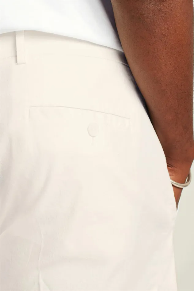 Men Casual Shorts Bonobos Coastal Linen Short Coconut Milk