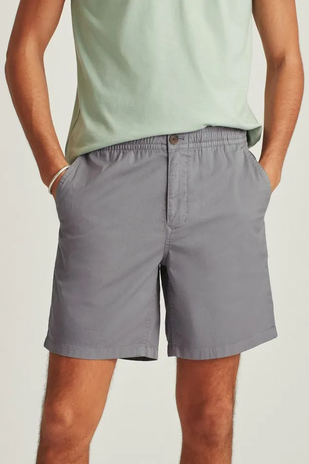 Men Casual Shorts Bonobos Drawstring Club Shorts Elephant Grey