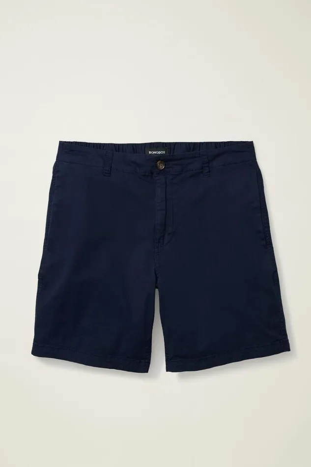 Men Casual Shorts Bonobos Easy Lightweight Shorts Maritime Blue