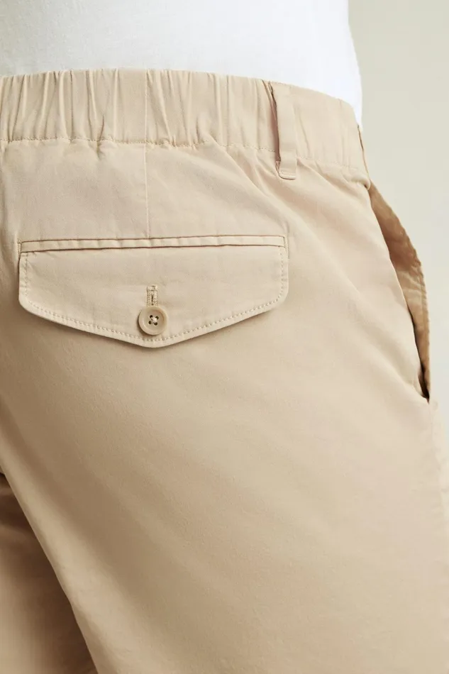 Men Casual Shorts Bonobos Lightweight Chino Short Oxford Tan