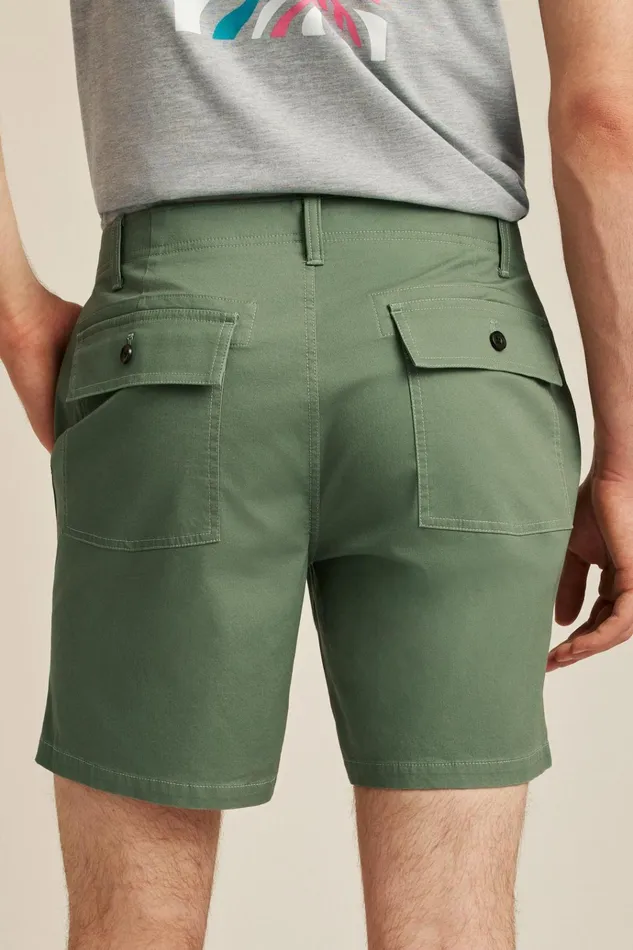 Men Casual Shorts Bonobos Lightweight Travel Short Deep Sage