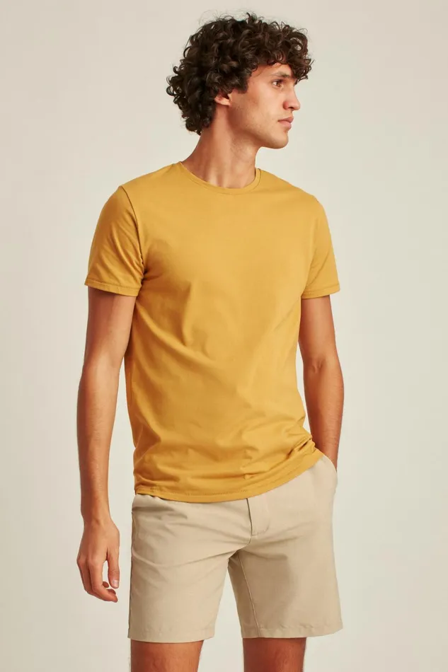 Men Casual Shorts Bonobos Performance Link Shorts Khaki Heather
