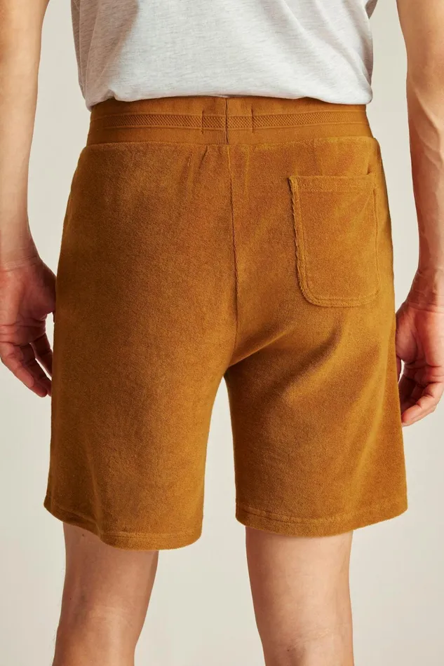 Men Casual Shorts Bonobos Terry Short Sugar Almond