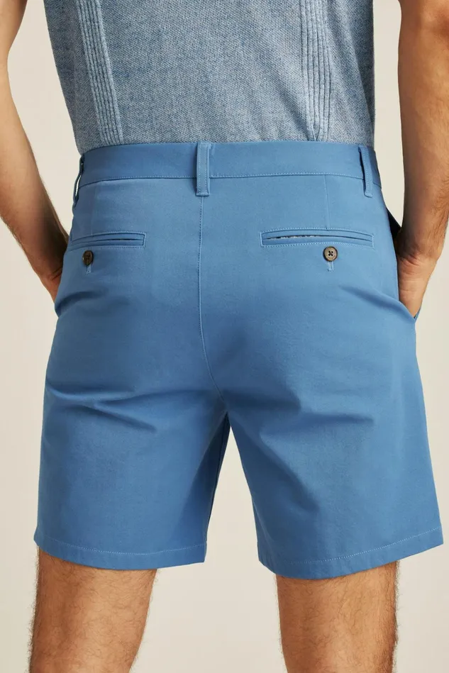 Men Casual Shorts Bonobos The Chino Short 20 Cool Blue