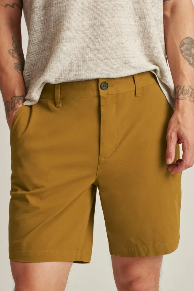 Men Casual Shorts Bonobos The Chino Short 20 Field Tan
