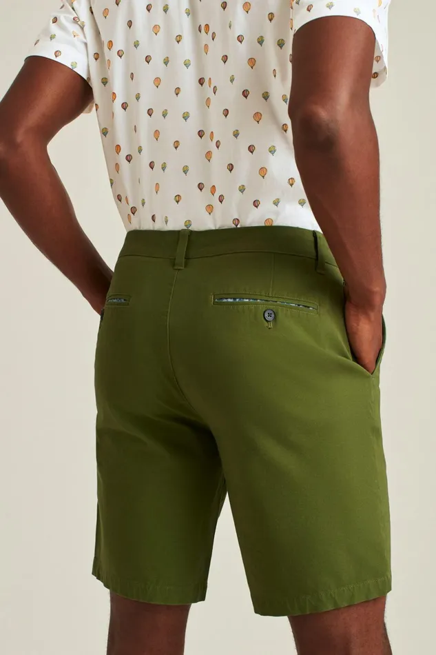 Men Casual Shorts Bonobos The Chino Short 20 Pesto
